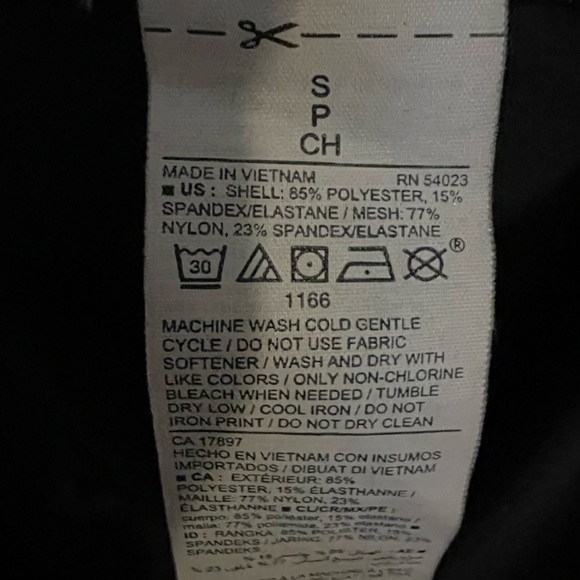 Old Navy Leggings Rockstar Moto Black women’s medium - Picture 4 of 5